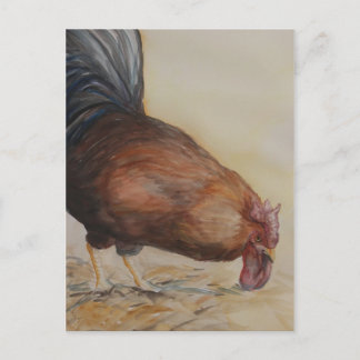 Carte postale Rooster Art