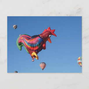 Carte Postale Roostesr coloré