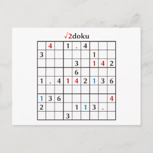 Carte Postale root2doku