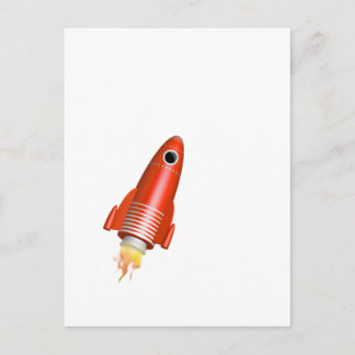 Carte Postale Roquette rouge