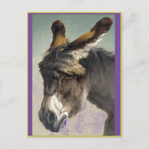 Carte Postale Rosa Bonheur, Responsable d'un âne, Art fine,