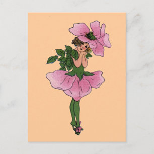 Carte Postale Rose