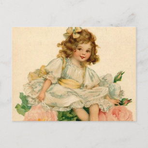 Carte Postale Rose Bouquet