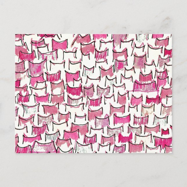 Carte postale Rose Cat Ears (Devant)