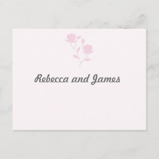Carte postale Rose Dainty (rose) RSVP