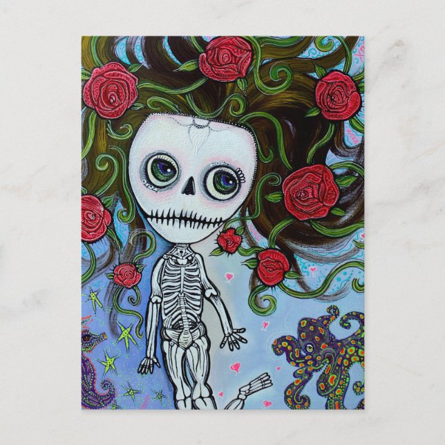 Carte Postale Rose De La Mer (Devant)