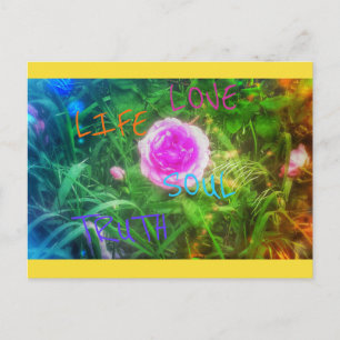 Carte postale Rose de l'Âme