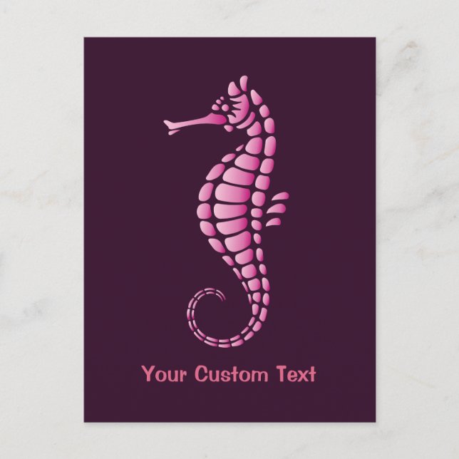 Carte Postale Rose de Seahorse (Devant)