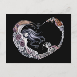 Carte Postale Rose Faery