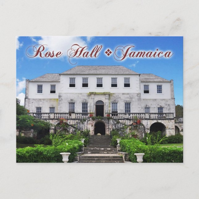 Carte Postale Rose Hall Great House, St. James, Jamaïque (Devant)