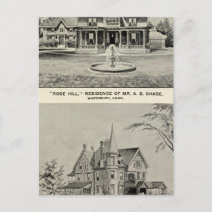 Carte Postale Rose Hill, résidence Judd