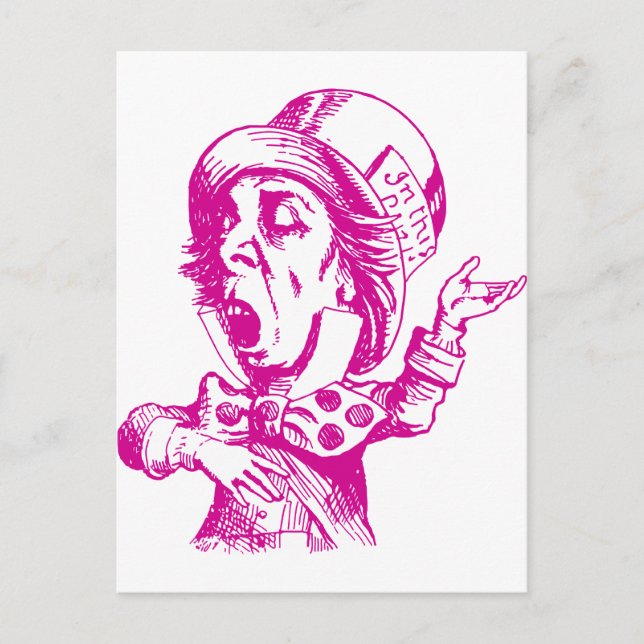 Carte Postale Rose masqué (Devant)