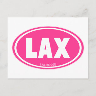 Carte Postale rose ovale