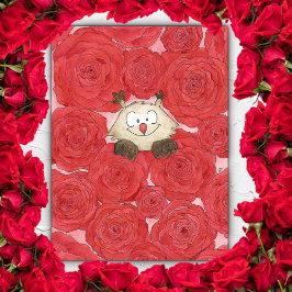 Carte postale rose par Nicole Janes
