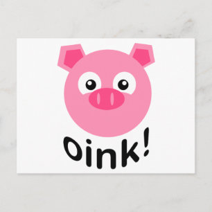 Carte Postale Rose ! PIg