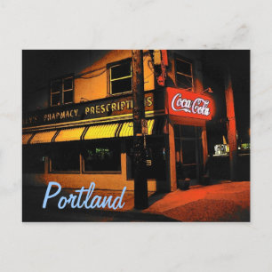 Carte postale Rose Portland