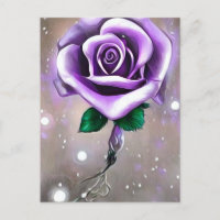 Rose Violette Simple