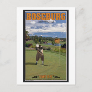 Carte Postale Roseburg Country Club - Putting