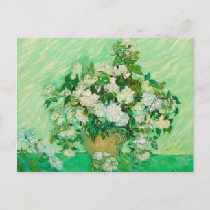 Carte Postale Roses par van Gogh Postcard