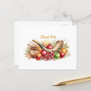 Carte Postale Rosh Hashanah Nouvel An juif
