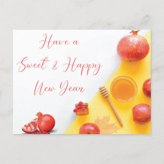 Carte Postale Rosh Hashanah Shana Tova Jour de l'An juif