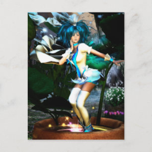 Carte Postale Rosie Elvin Imaginaire Anime