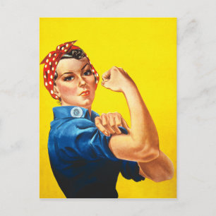 Carte Postale Rosie la riveteuse