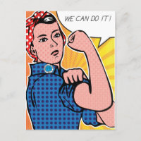 Rosie le Riveter Nous pouvons le faire! Points d'a
