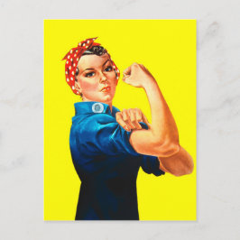 Carte Postale Rosie le rivoir - nous pouvons le faire, icône