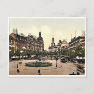 Carte Postale Ross Market, Frankfort on Main (Francfort am