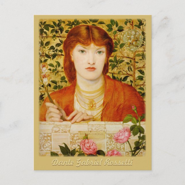 Carte postale Rossetti Regina Cordium CC0649 (Devant)