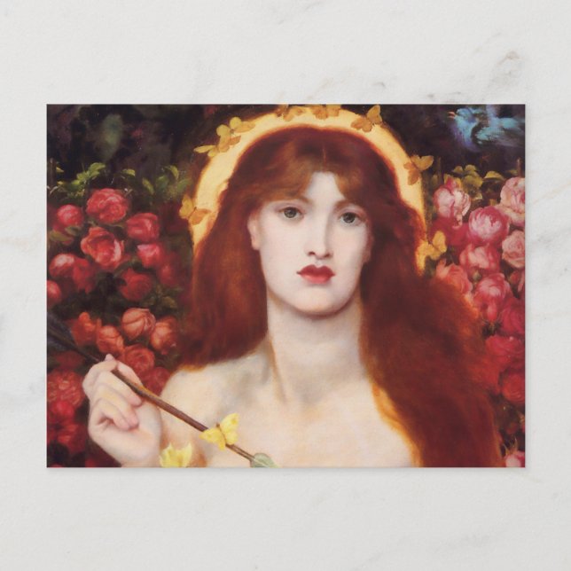 Carte Postale Rossetti Vénus Verticordia (Devant)