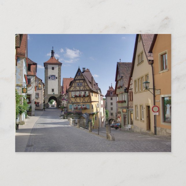 Carte Postale Rothenburg (Devant)