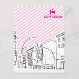 Carte Postale Rothenhagen "I Love Berlin" Partie 3