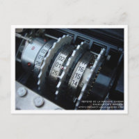 Carte postale Rotor Enigma