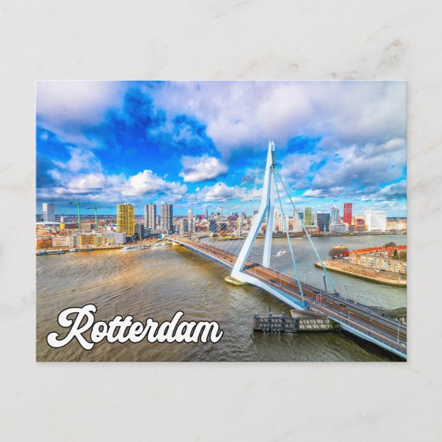 Carte Postale Rotterdam, Pays-Bas (Devant)