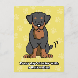 Carte postale Rottweiler