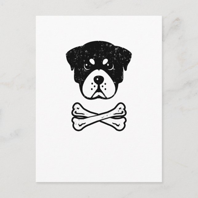 Carte Postale Rottweiler (Devant)