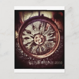 Carte Postale roue