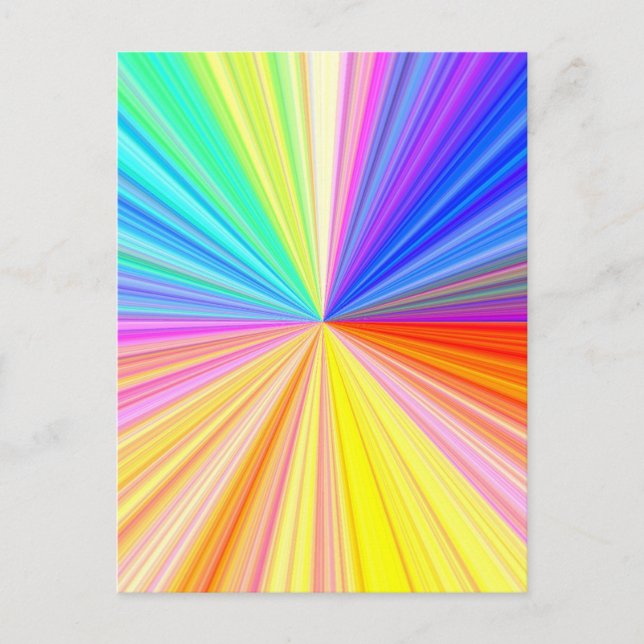 Carte Postale Roue couleur ART101 (Devant)