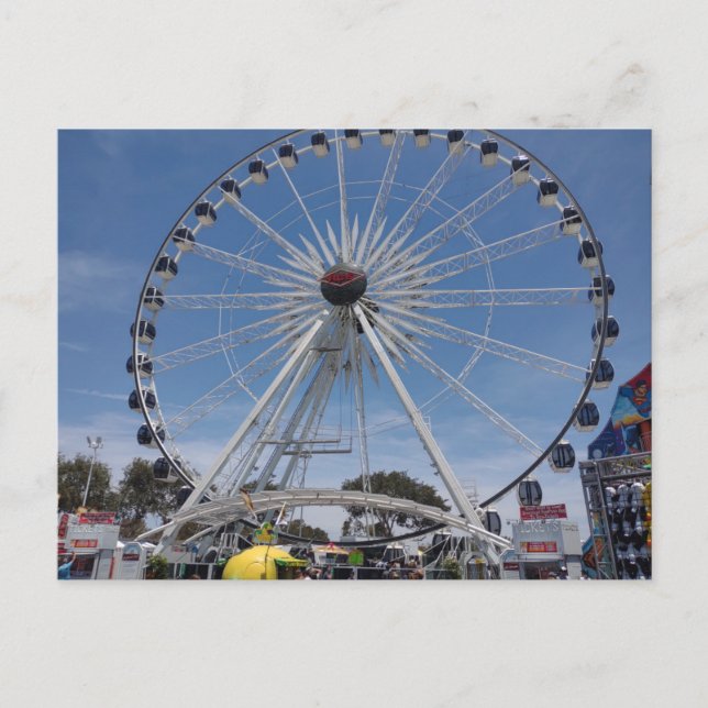 Carte postale ROUE FERRIS (Devant)