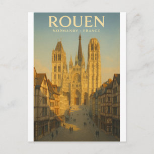 Carte Postale Rouen Normandie France 2026