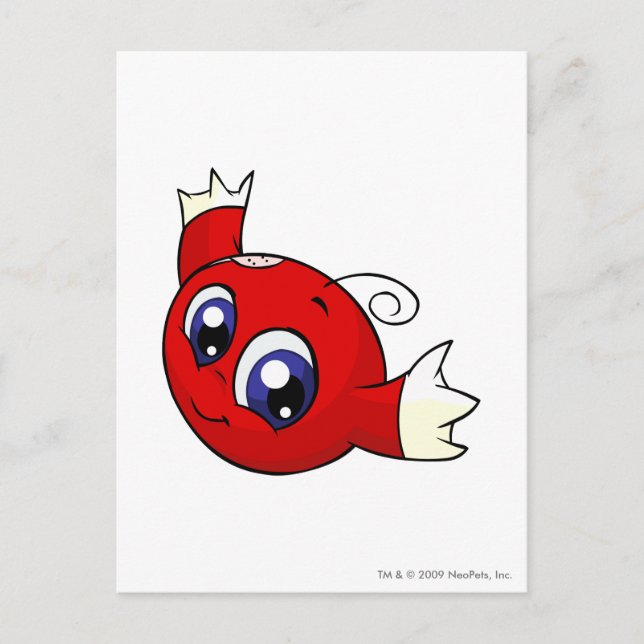 Carte Postale Rouge Kiko (Devant)