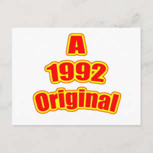 Carte Postale Rouge original 1992