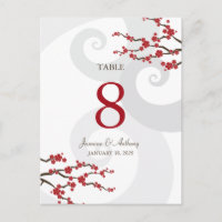 Rouge Sakura Cerisier Fleurs Fleurs Mariages Fils 
