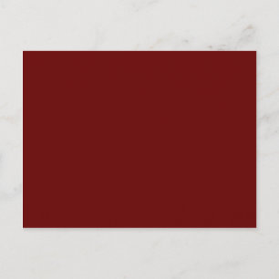 Carte Postale rouge sang