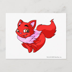 Carte Postale Rouge Wocky