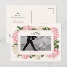 rougir tendre Fleur chic save the date