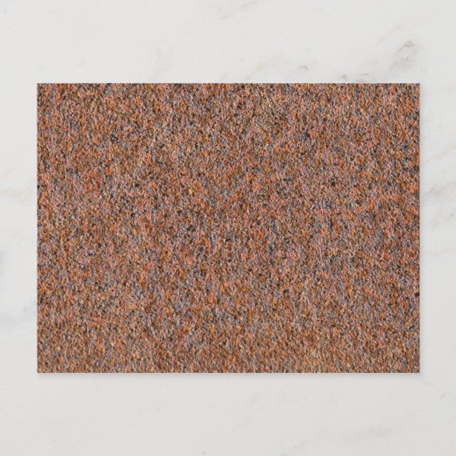 Carte Postale Rouille foncée (Devant)