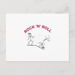 Carte Postale Rouleau Rock 'N'